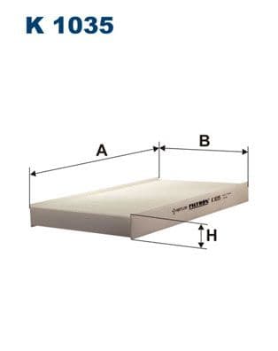 FILTRON K 1035 — Filtre, kabin havası